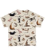 Vegan shirt animal yoga veganism vegetarian shirt All-over T-Shirt back