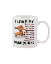 dachshund mug Mug front