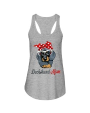 Dachshund Mom Ladies Flowy Tank front