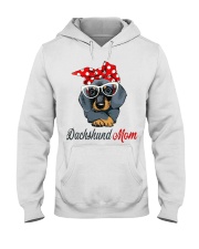 Dachshund Mom Hooded Sweatshirt thumbnail