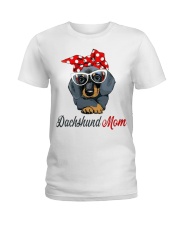 Dachshund Mom Ladies T-Shirt thumbnail