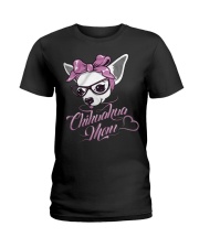 Chihuahua Mom Ladies T-Shirt front