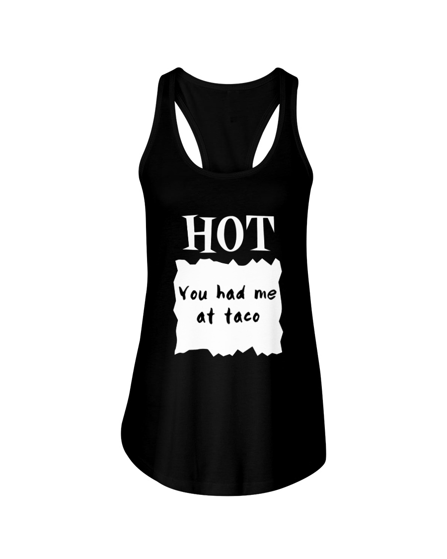 Hot Sauce Packet Shirt You Had Me At Taco Ladies Flowy Tank