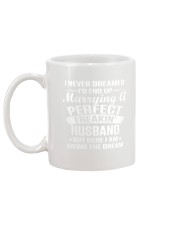 Perfect Freakin Husband Shirt Mug back