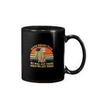 Sloth Hiking Team We Will Get There Mug front