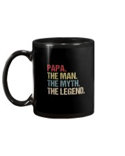 Papa Man Myth Legend Shirt For Mens Dad Father Mug back