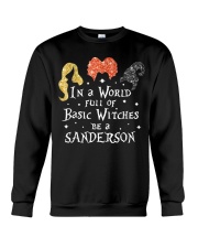 in a world full of basic witches be a sanderson Crewneck Sweatshirt thumbnail