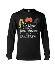 in a world full of basic witches be a sanderson Long Sleeve Tee thumbnail