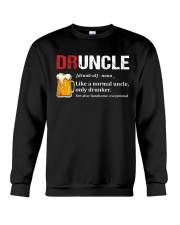 Druncle Beer Shirt Like A Normal Uncle Crewneck Sweatshirt thumbnail