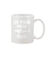 On Your Mark Tiger Shark T-Shirt Mug front