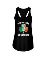 Time For Some Shenanigans Funny Patricks Day Ladies Flowy Tank thumbnail