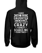 I have the best daughter dad gift Hooded Sweatshirt thumbnail