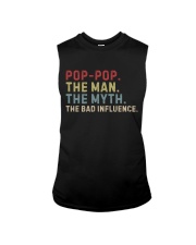 Funny Pop-pop Man Myth Bad Influence Sleeveless Tee thumbnail