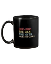 Funny Pop-pop Man Myth Bad Influence Mug back