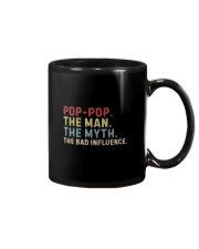 Funny Pop-pop Man Myth Bad Influence Mug front