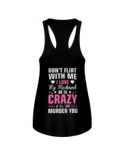 dont flirt with me i love my husband shirt Ladies Flowy Tank thumbnail