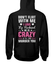 dont flirt with me i love my husband shirt Hooded Sweatshirt thumbnail