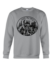 I Eat People Bear Camping Hiking Crewneck Sweatshirt thumbnail