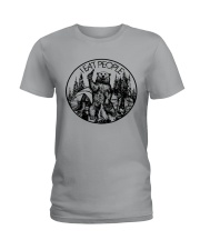 I Eat People Bear Camping Hiking Ladies T-Shirt thumbnail