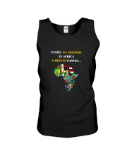 Big Man Tyrone's EVERY 60 SECONDS IN AFRICA Tee Unisex Tank thumbnail