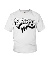 White Slimy Drippy Drop Youth T-Shirt thumbnail
