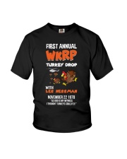First Annual WKRP Turkey Drop Tshirt Youth T-Shirt thumbnail