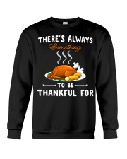 Grateful Thanksgiving Quote Crewneck Sweatshirt thumbnail