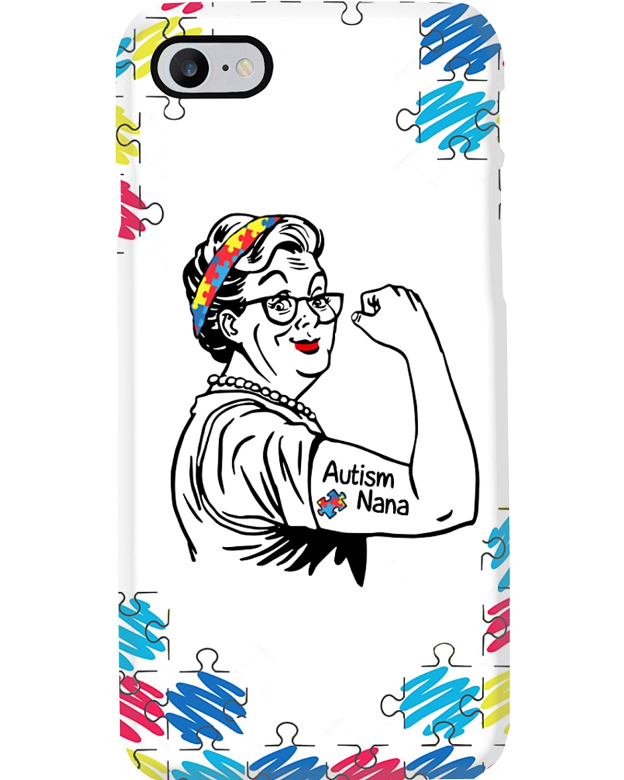 Autism grandma Phone Case