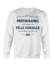 Fille Normale - Photographie Crewneck Sweatshirt thumbnail