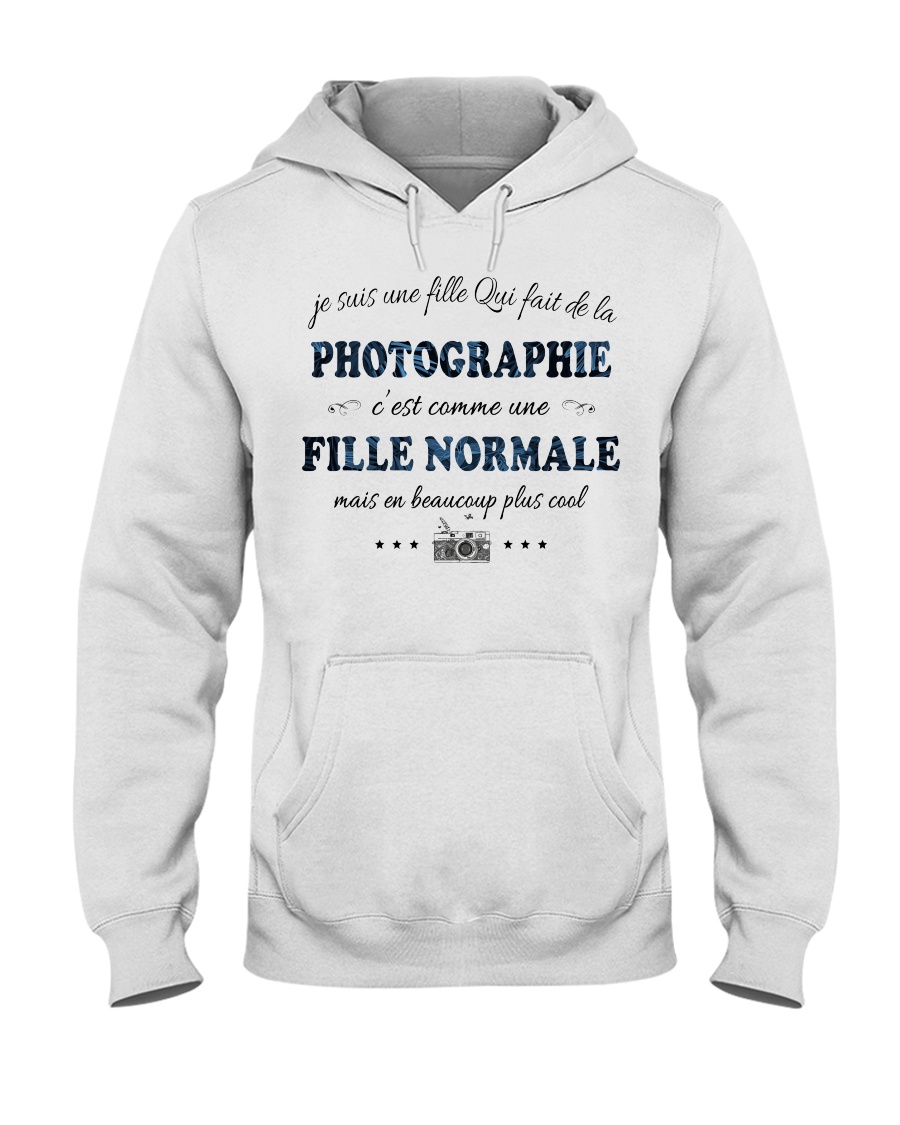 Fille Normale - Photographie Hooded Sweatshirt
