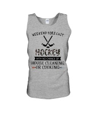 hockey-weekend forecast-cooking Unisex Tank thumbnail