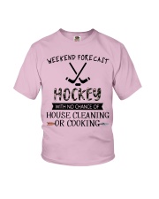 hockey-weekend forecast-cooking Youth T-Shirt thumbnail