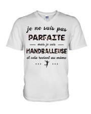 Handball - Je Ne Suis Pas Parfaite V-Neck T-Shirt thumbnail