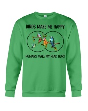 Bird watching - make me happy Crewneck Sweatshirt tile