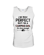 camping girl perfect Unisex Tank thumbnail