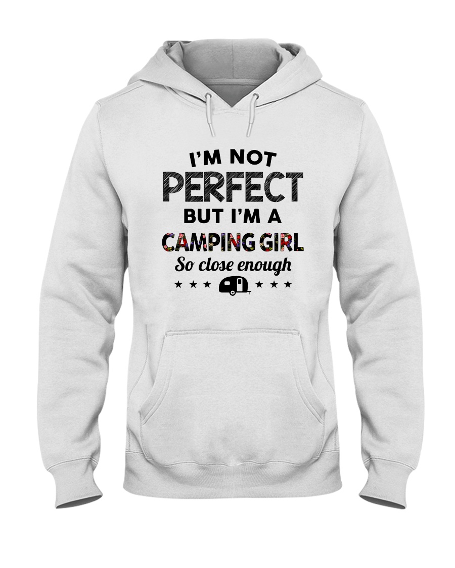camping girl perfect Hooded Sweatshirt