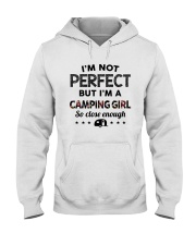 camping girl perfect Hooded Sweatshirt front