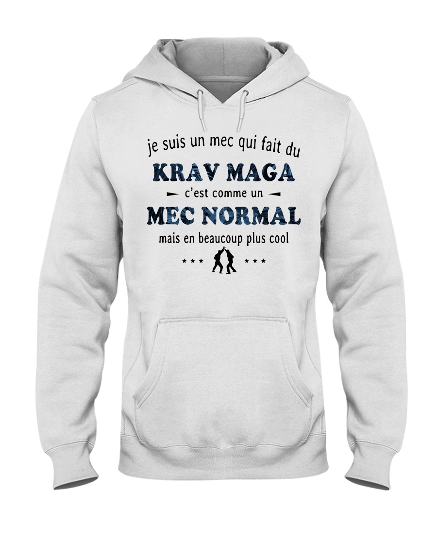 Un Mec Normal - Krav Maga Hooded Sweatshirt