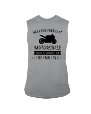 motorcycle-weekend forecast-drinking 0001 Sleeveless Tee thumbnail