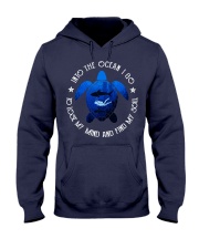 Scuba Diving Tutles And Into The Ocean 0012 Hooded Sweatshirt front