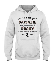 Rugby - Je ne Suis Pas Parfaite Hooded Sweatshirt front