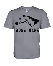 Horses Boss Mare V-Neck T-Shirt tile