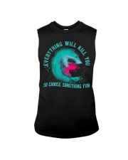 Everything Will Kill You - Shark Wave Sleeveless Tee tile