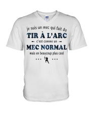 Un Mec Normal - Tir À L'arc V-Neck T-Shirt thumbnail