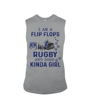 I Am A Flip Flops Kinda Girl - Rugby Sleeveless Tee thumbnail