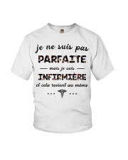 Infirmière - Je Ne Suis Pas Parfaite Youth T-Shirt thumbnail