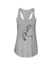Dog - never walk alone PT Ladies Flowy Tank thumbnail