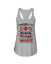 dog - assuming it is just a dog Ladies Flowy Tank thumbnail