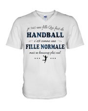 Fille Normale - Handball V-Neck T-Shirt thumbnail
