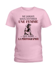 la photographie - sous estimer une femme Ladies T-Shirt thumbnail